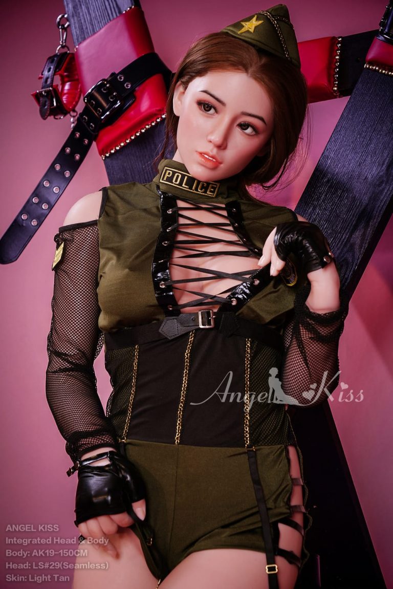 150cm 4ft11 C-Cup Silicone Sex Doll Head #LS29 (1)