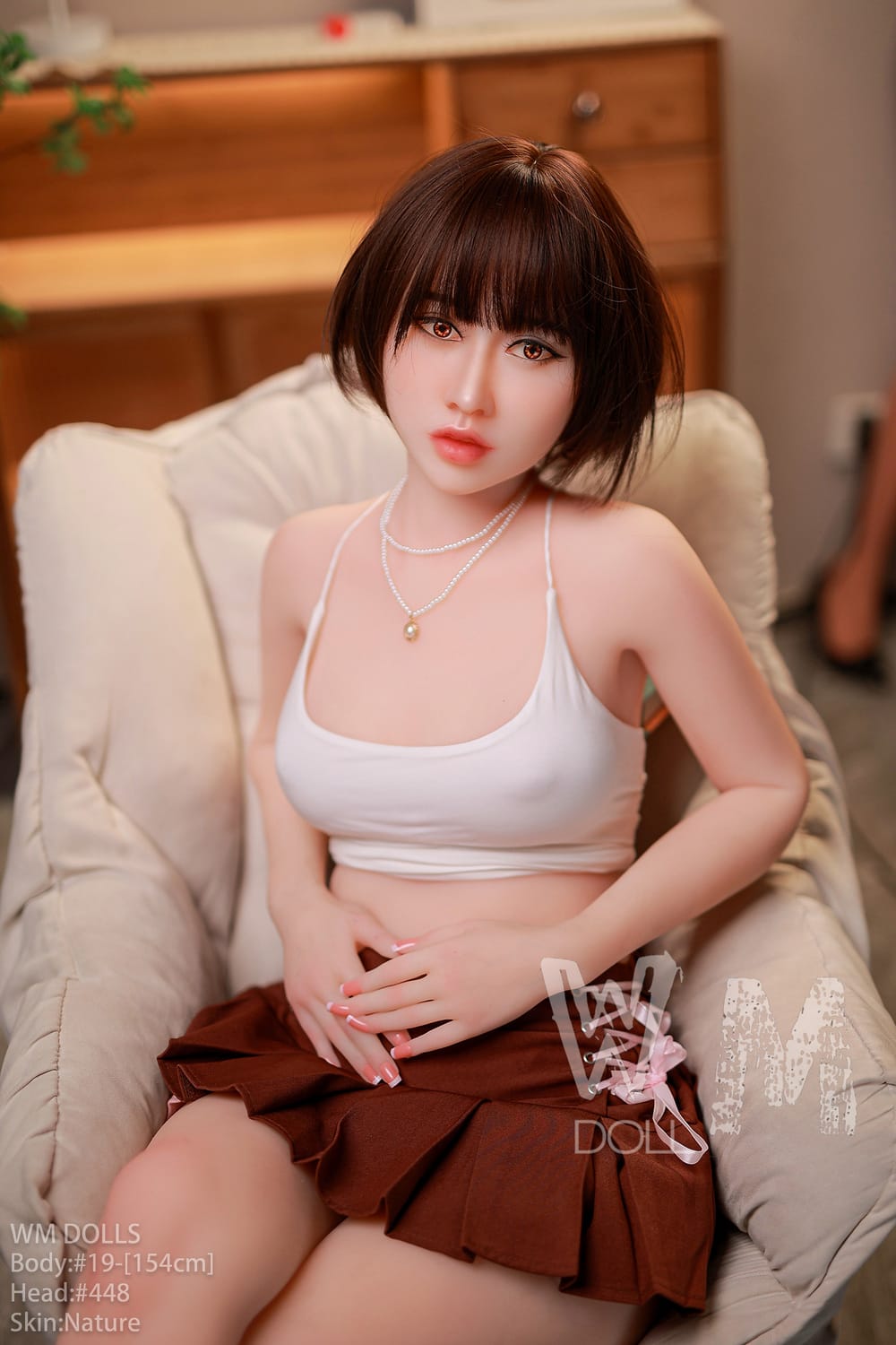 154cm 5ft1 B-Cup S-TPE Sex Doll Head #448 (1)