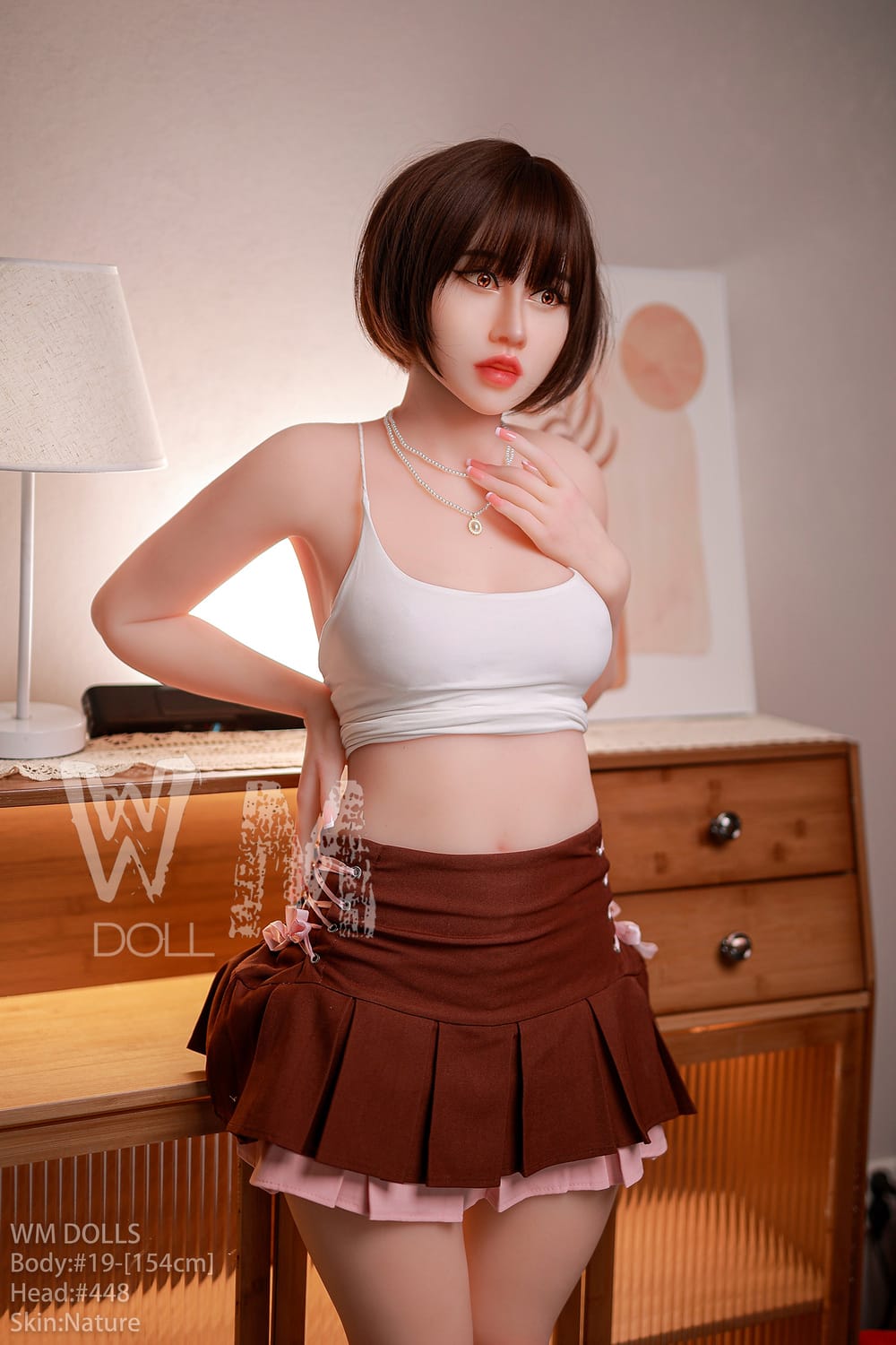 154cm/5ft1 B-Cup S-TPE Sex Doll, Head #448 - Image 11