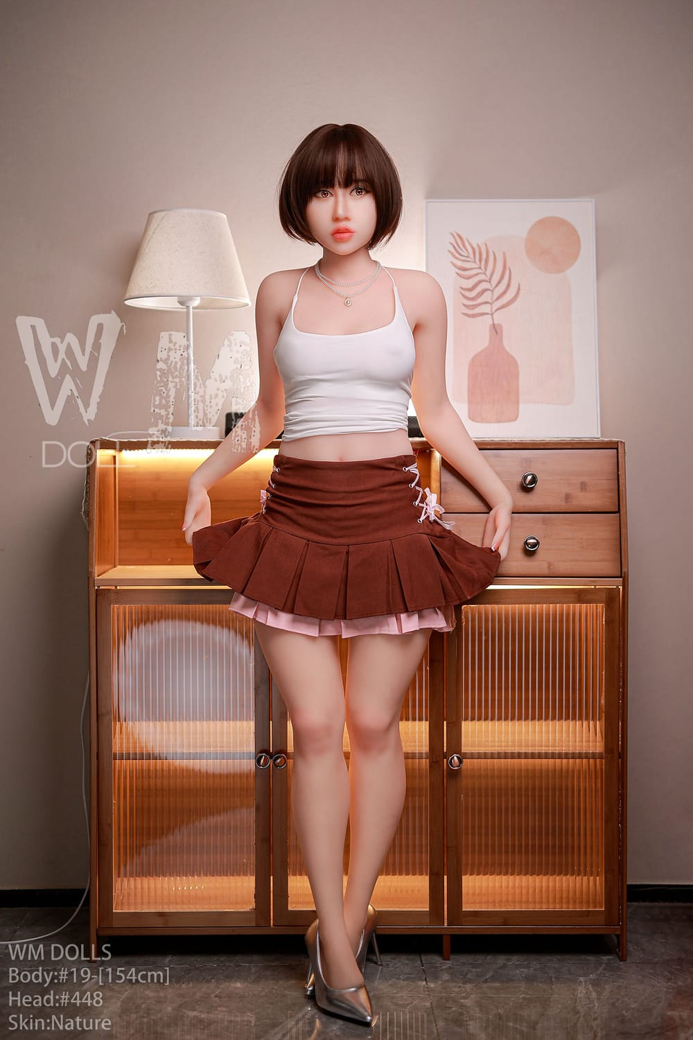 154cm/5ft1 B-Cup S-TPE Sex Doll, Head #448 - Image 9