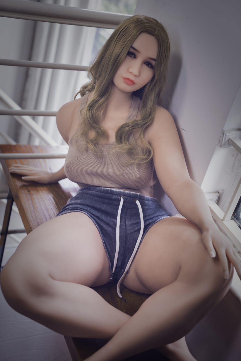 156cm/5ft1 B-Cup S-TPE Sex Doll, Head #235 - Image 7