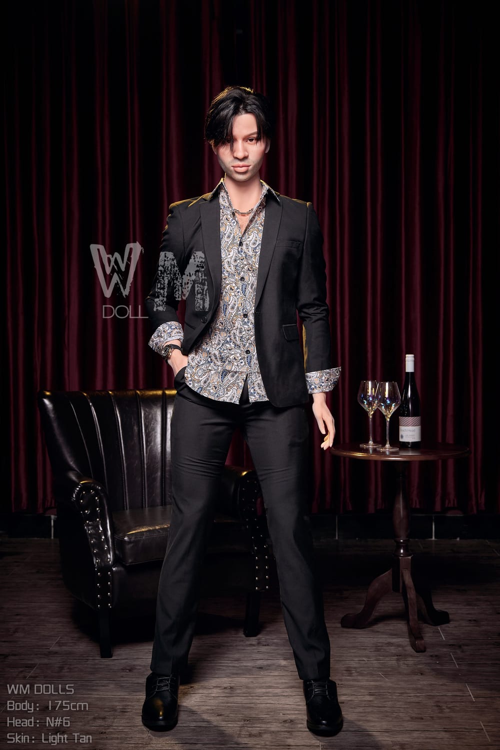 159cm/5ft3 C-Cup & 175cm/5ft9 Male S-TPE Sex Dolls, Head #368 & N6 (AIO) - Image 3