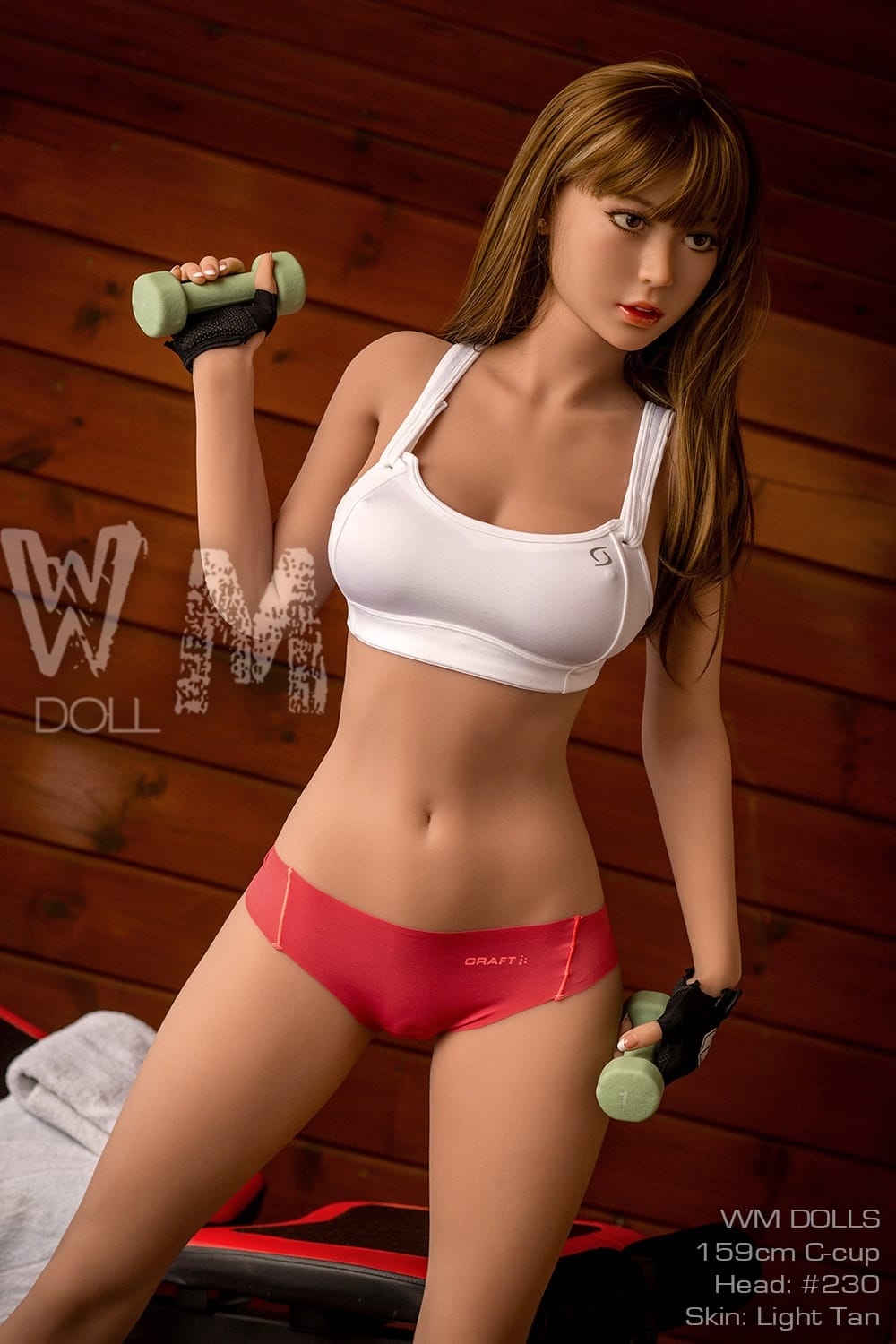 159cm 5ft3 C-Cup S-TPE Sex Doll Head #230 (1)