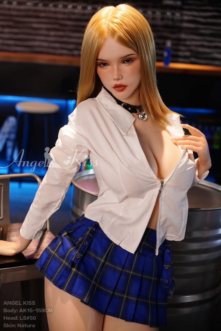 159cm 5ft3 E-Cup Silicone Sex Doll Head #LS50 (1)