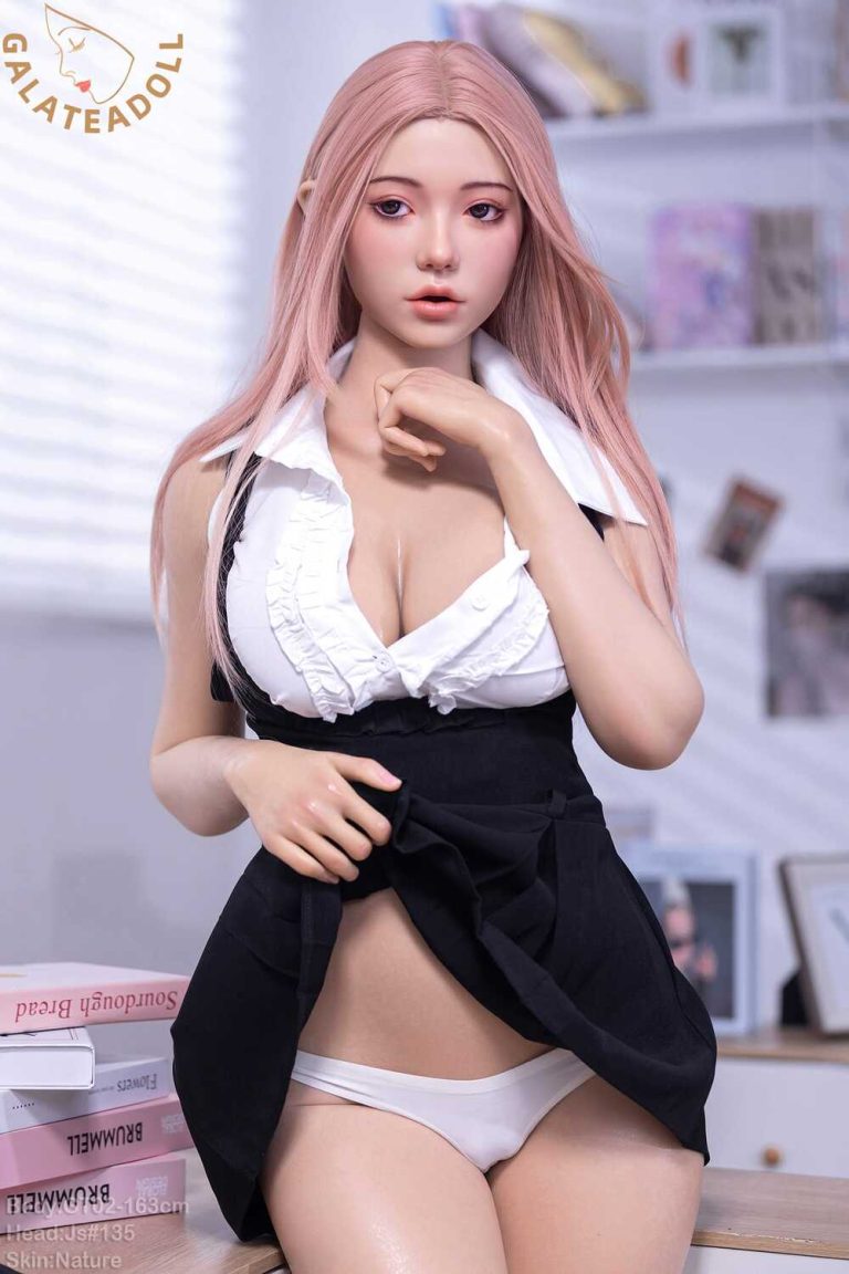 163cm 5ft4 E-Cup Silicone Sex Doll Head #JS135 (1)