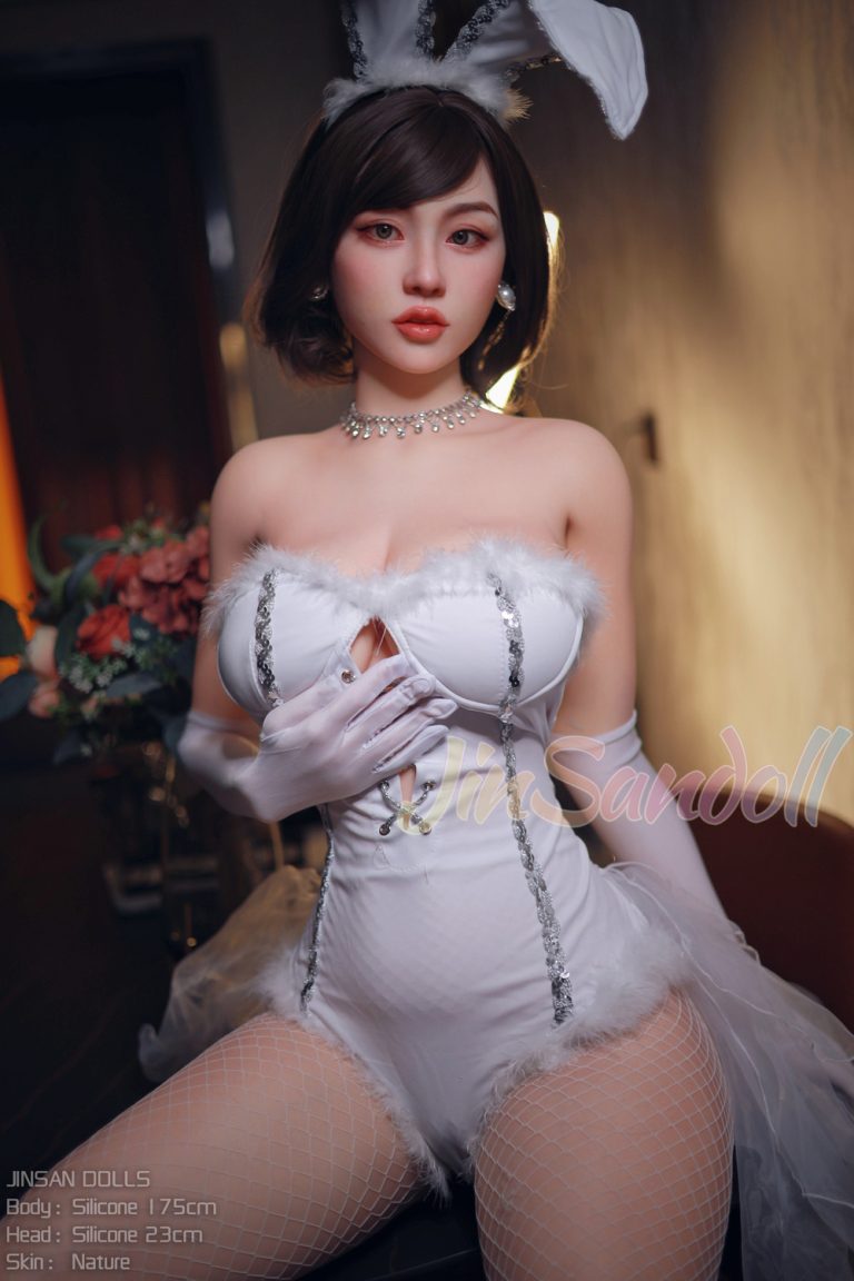 175cm 5ft9 D-Cup Silicone Sex Doll Head #S23 (1)