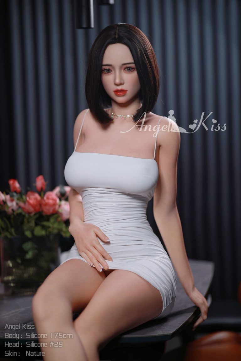 175cm 5ft9 D-Cup Silicone Sex Doll Head #S29 (1)