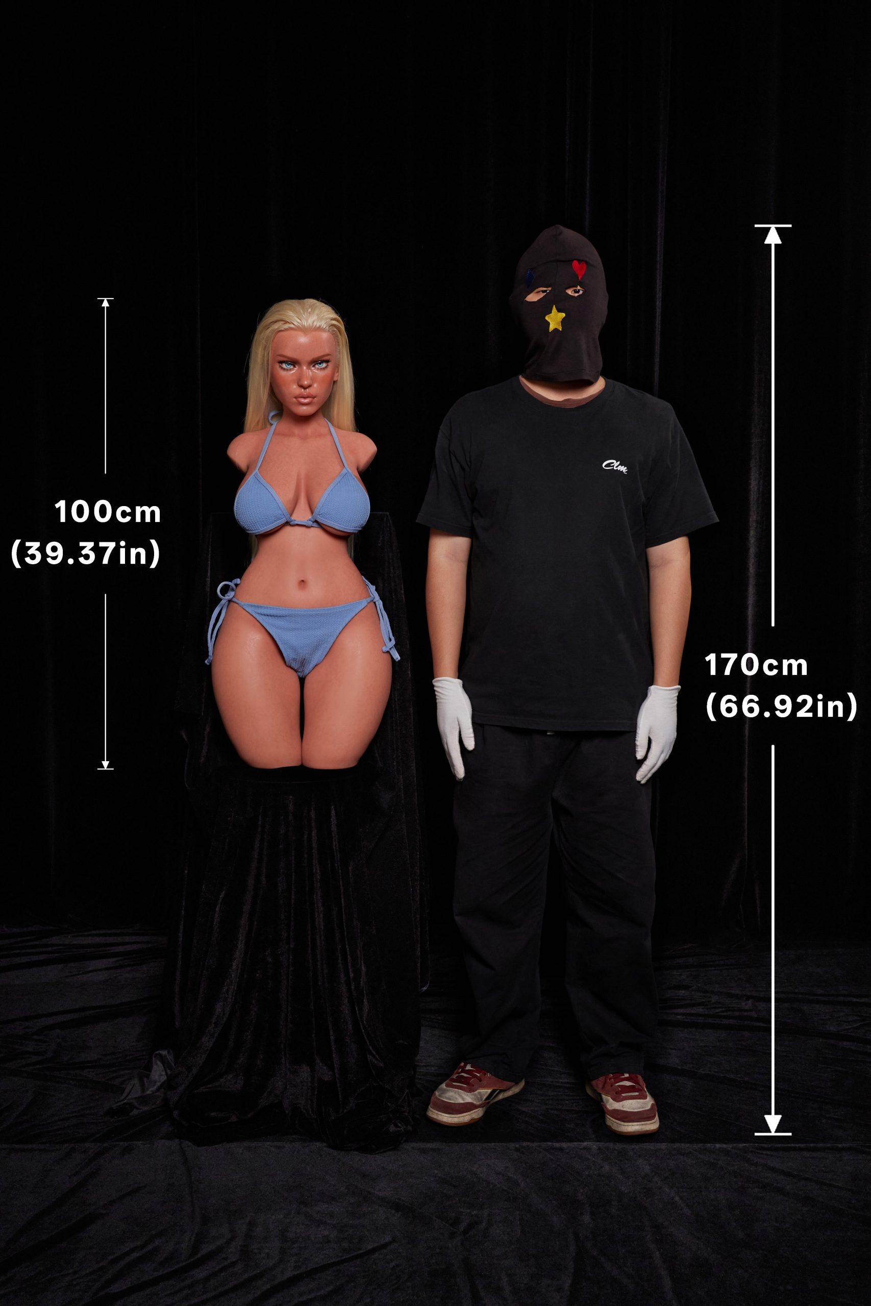 80cm/2ft8 D-Cup Silicone Sex Doll Torso #883, Head #Fiorna (ULW Series) - Image 10