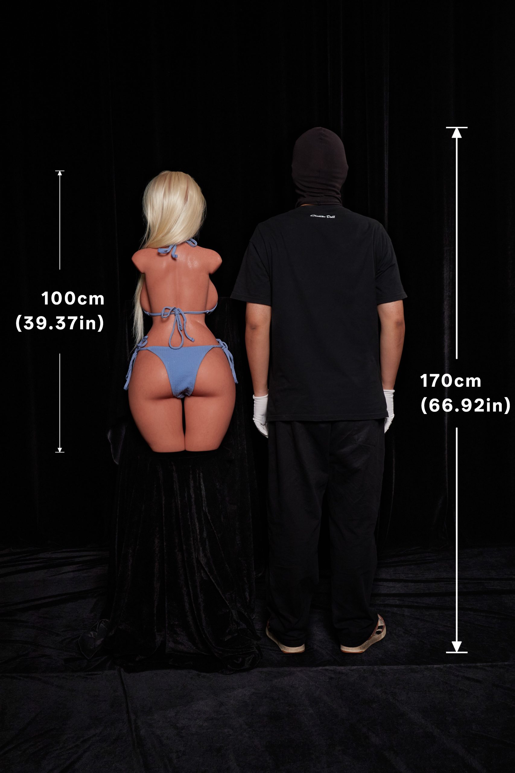 80cm/2ft8 D-Cup Silicone Sex Doll Torso #883, Head #Fiorna (ULW Series) - Image 11