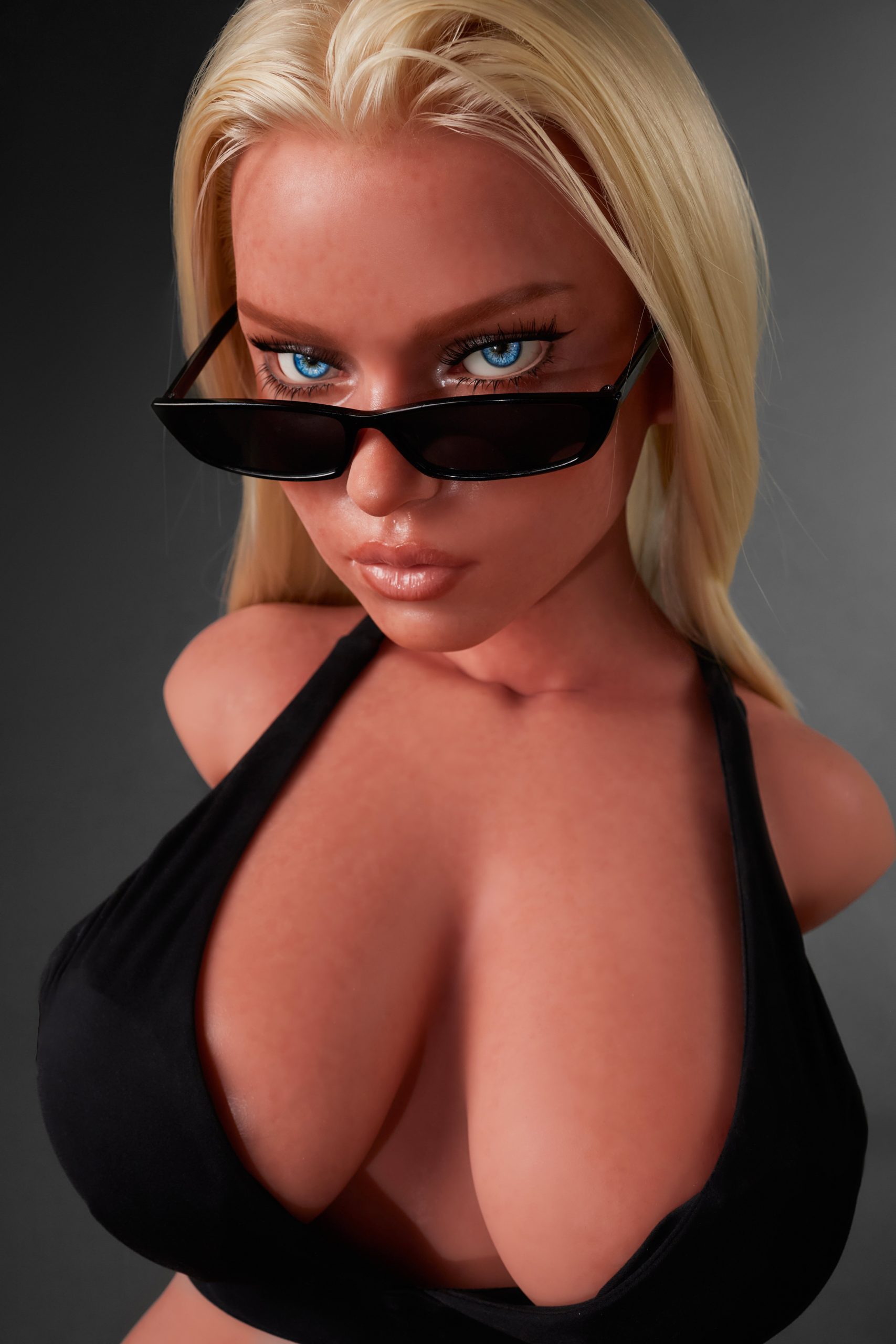 80cm/2ft8 D-Cup Silicone Sex Doll Torso #883, Head #Fiorna (ULW Series) - Image 9