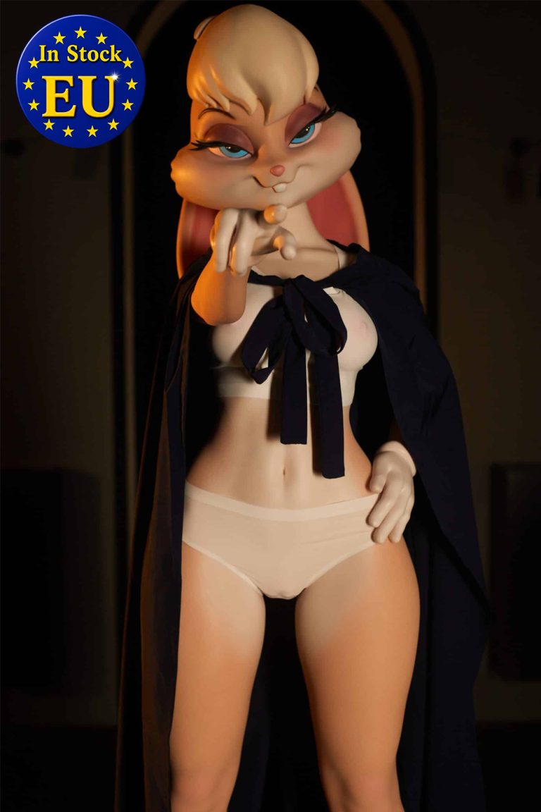 150cm 4ft11 C-Cup Silicone Sex Doll Head #Lola