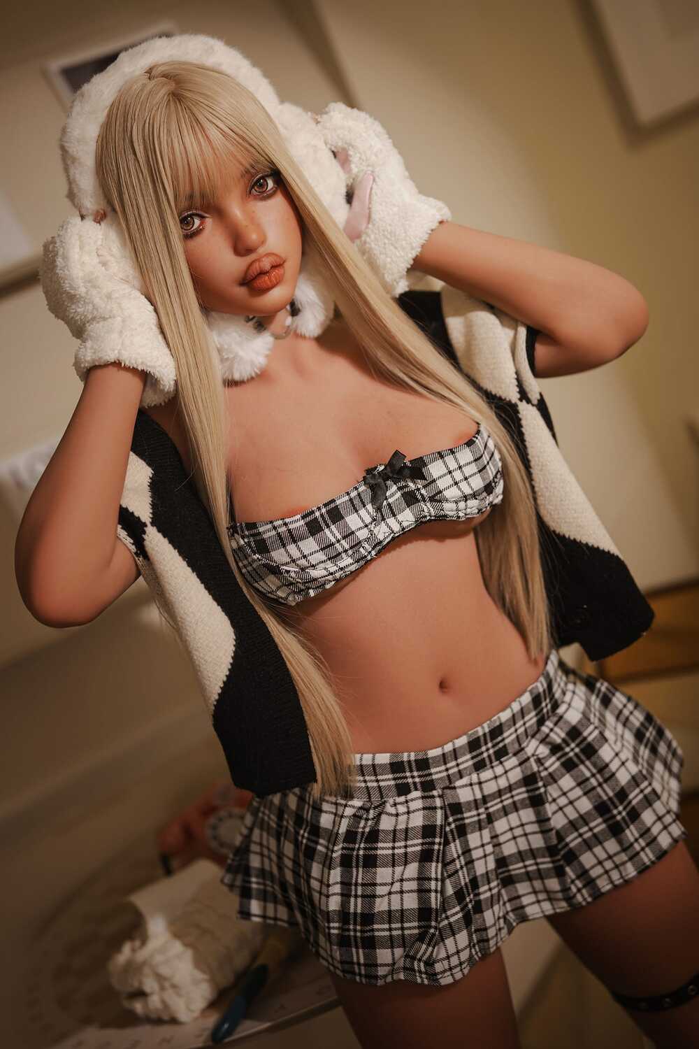 152cm/5ft F-Cup Hybrid Sex Doll, Head #S24 - Image 11