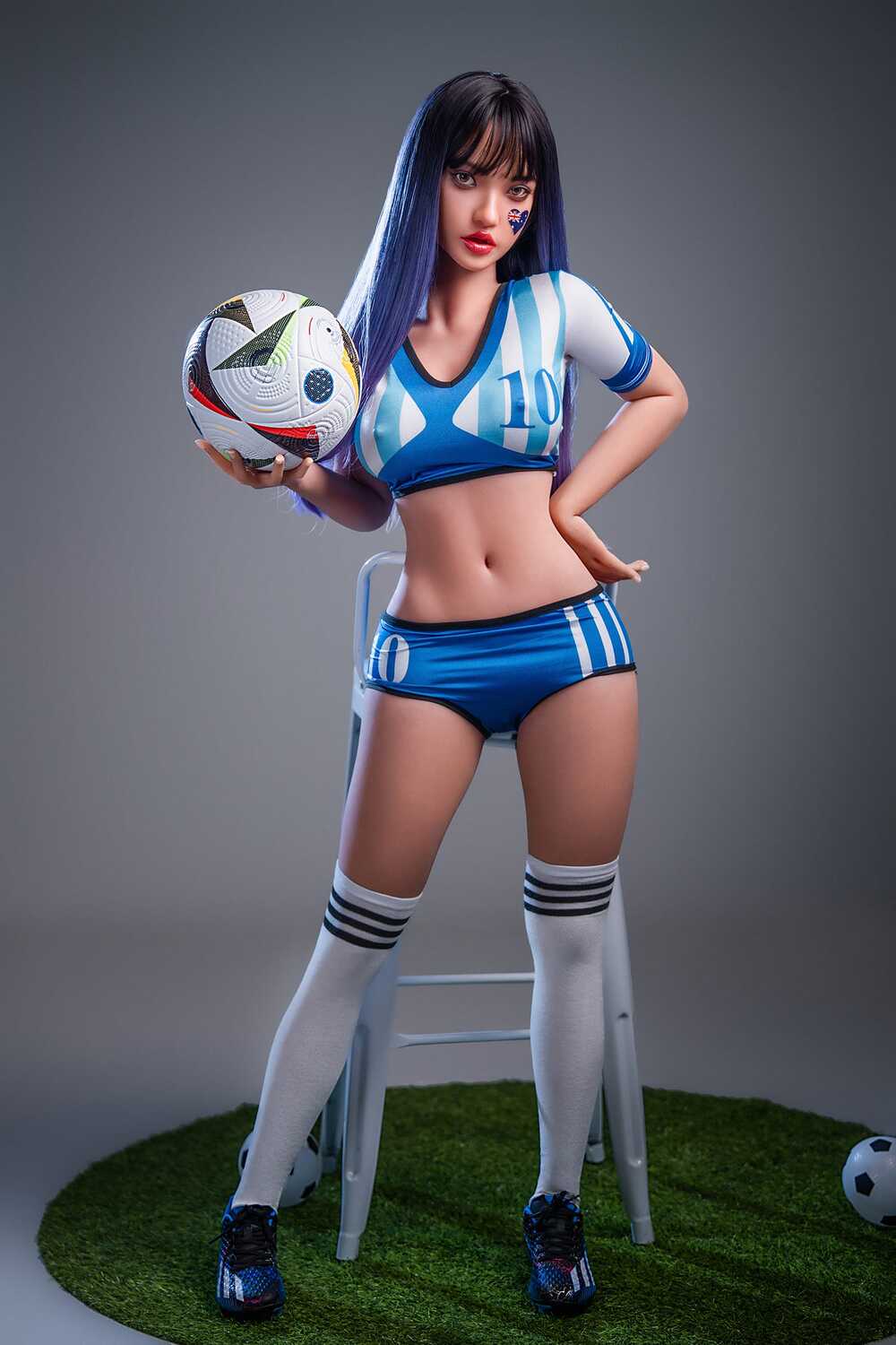 152cm/5ft F-Cup Hybrid Sex Doll, Head #M29 (ROS) - Image 12