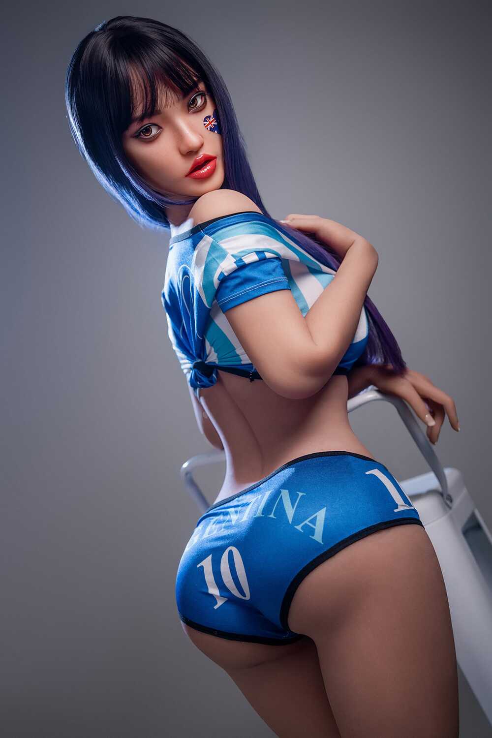 152cm/5ft F-Cup Hybrid Sex Doll, Head #M29 (ROS) - Image 9