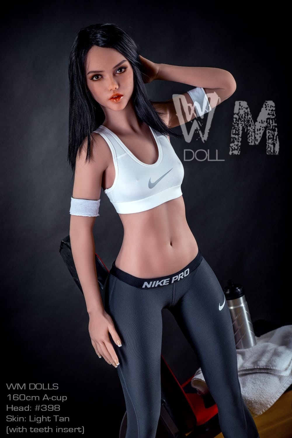 160cm 5ft3 A-Cup S-TPE Sex Doll Head #398 (1)