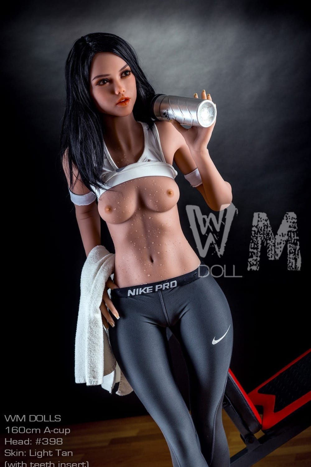160cm/5ft3 A-Cup S-TPE Sex Doll, Head #398 (ROS) - Image 2