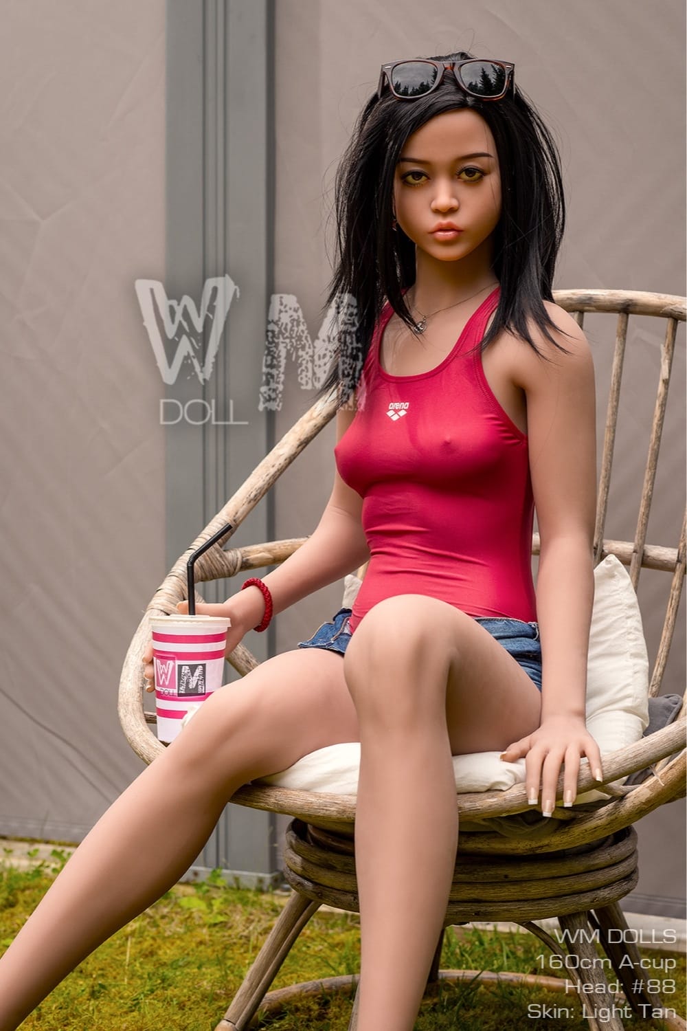 160cm/5ft3 A-Cup S-TPE Sex Doll, Head #88 - Image 7