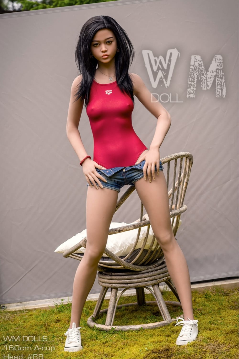 160cm/5ft3 A-Cup S-TPE Sex Doll, Head #88 - Image 9