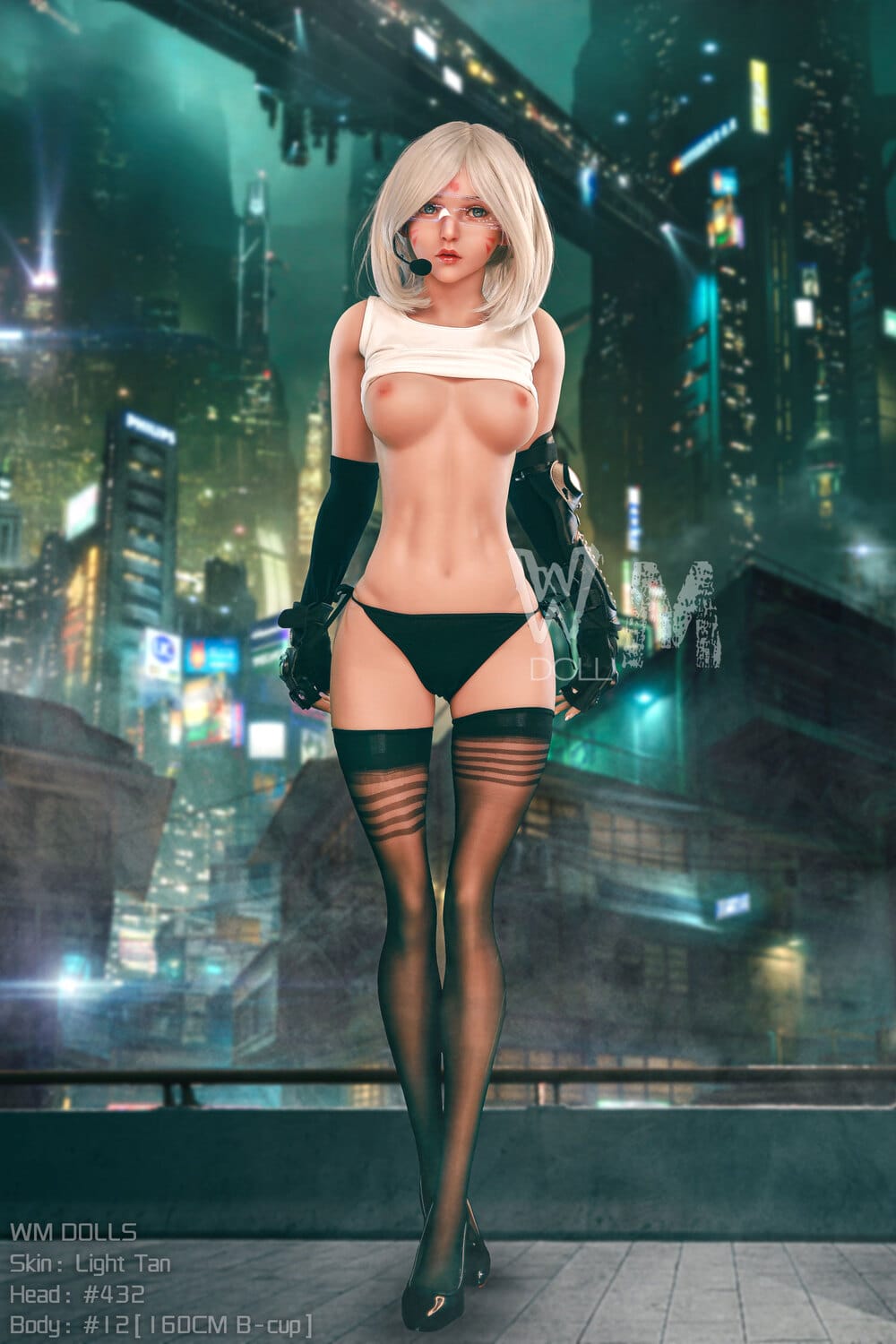 160cm/5ft3 B-Cup S-TPE Sex Doll, Head #432 (ROS) - Image 5