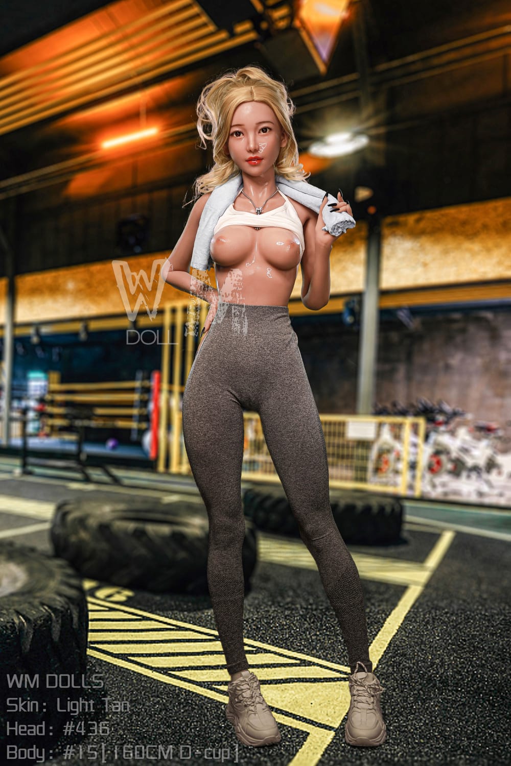 160cm/5ft3 D-Cup S-TPE Sex Doll, Head #436 (ROS) - Image 6