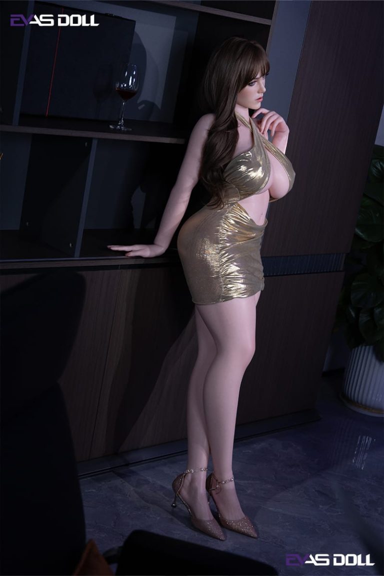 162cm 5ft4 H-Cup Silicone Sex Doll Head #Edith (1)