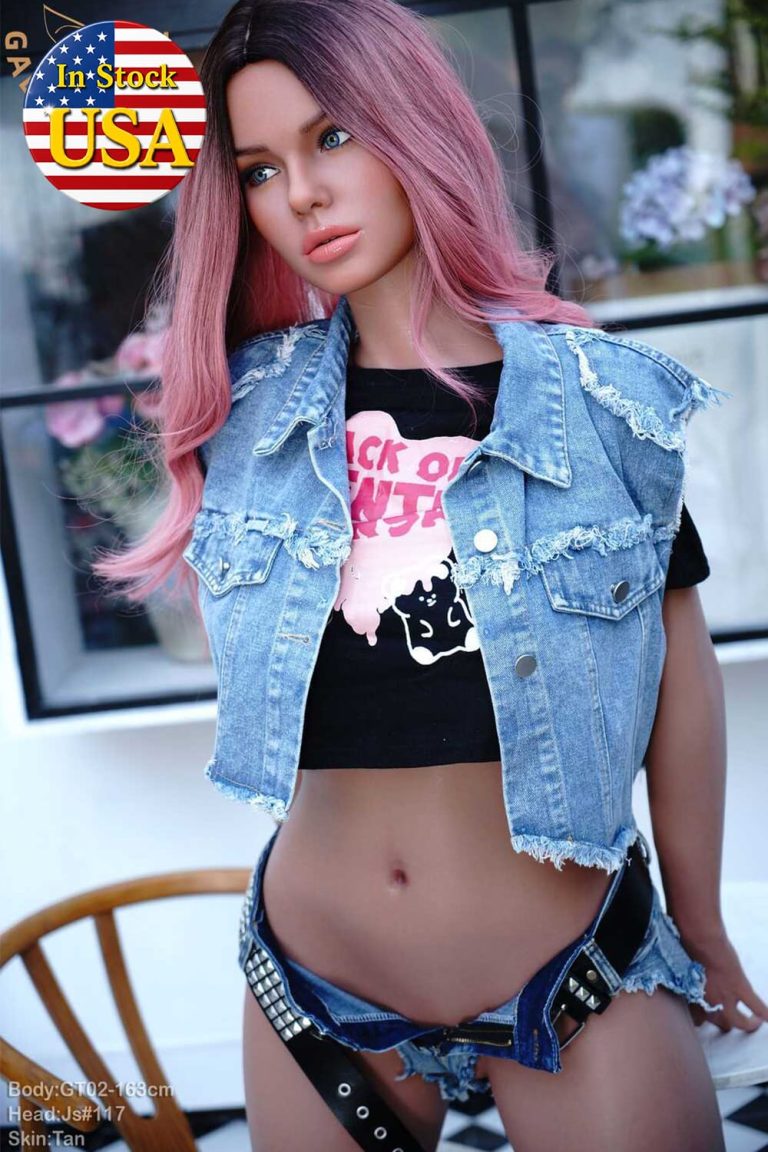 163cm 5ft4 E-Cup Silicone Sex Doll Head #JS117