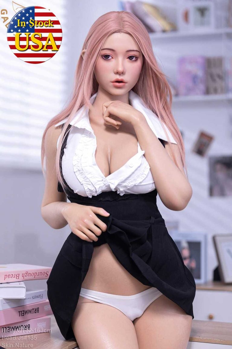 163cm 5ft4 E-Cup Silicone Sex Doll Head #JS135