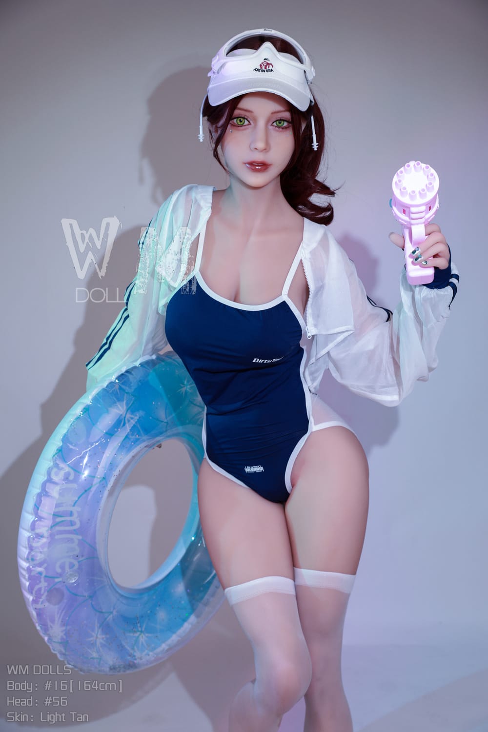 164cm 5ft4 E-Cup S-TPE Sex Doll Head #56 (1)
