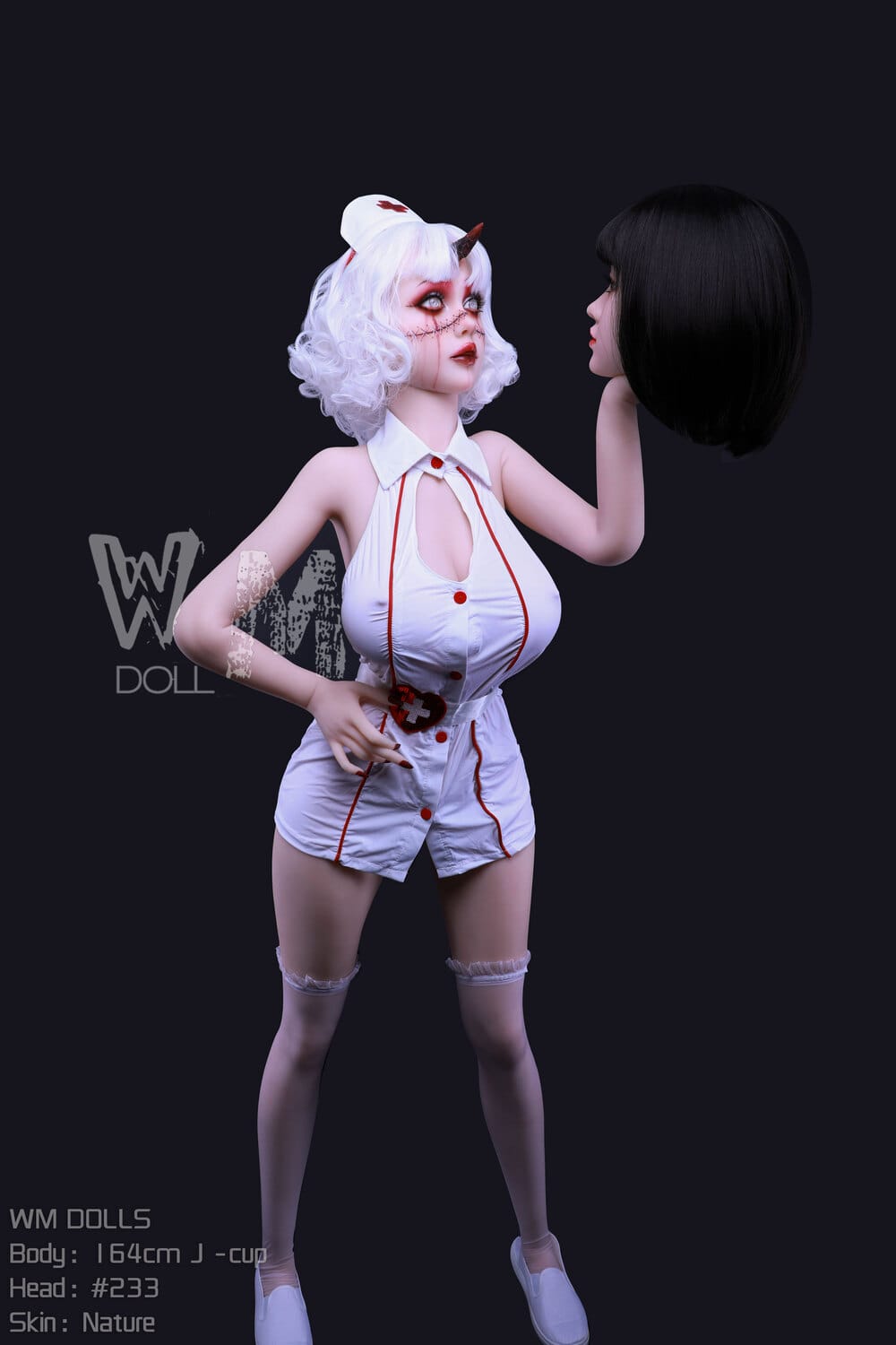 164cm/5ft4 J-Cup S-TPE Sex Doll, Head #233 - Image 3