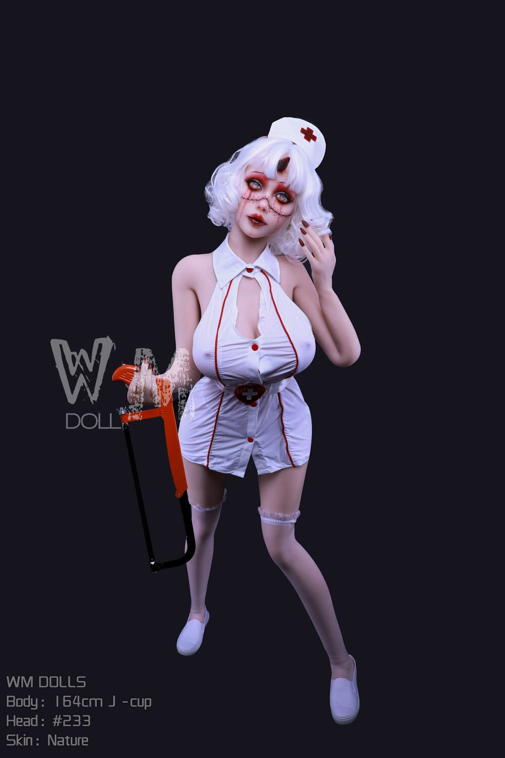 164cm/5ft4 J-Cup S-TPE Sex Doll, Head #233 - Image 4