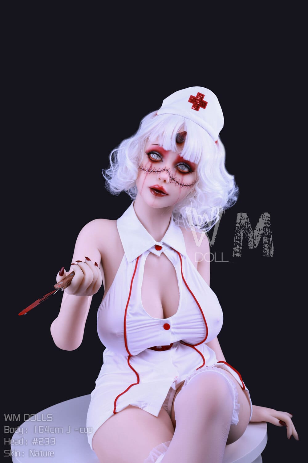 164cm/5ft4 J-Cup S-TPE Sex Doll, Head #233 - Image 9