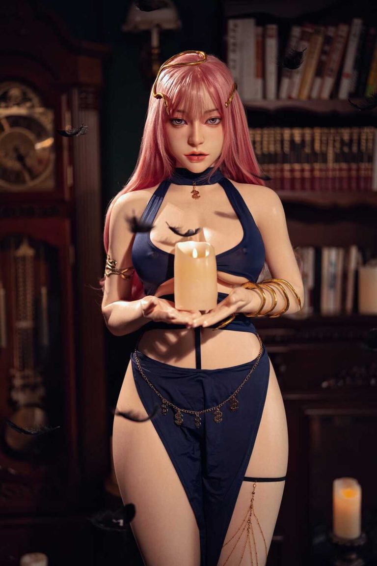 164cm 5ft5 E-Cup Silicone Sex Doll Head #M5 (1)