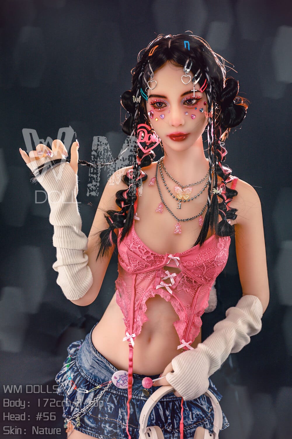 172cm 5ft8 B-Cup S-TPE Sex Doll Head #56 (1)