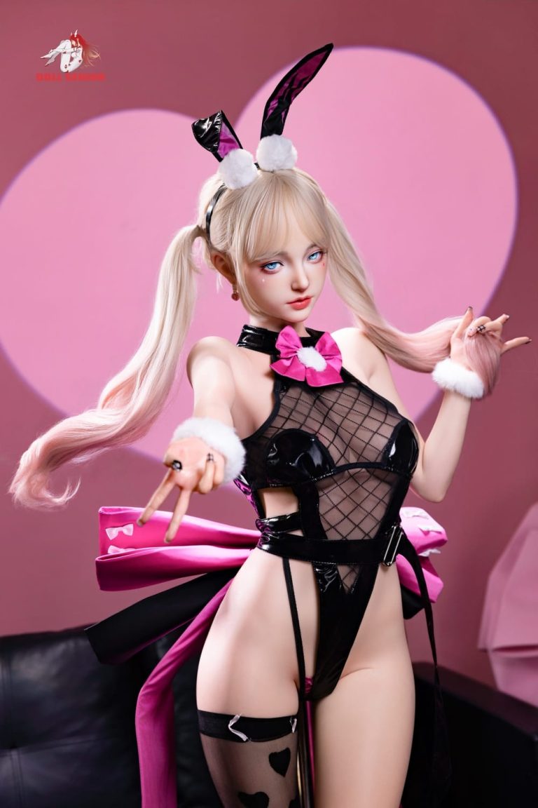 148cm 4ft10 D-Cup Silicone Sex Doll Head #Miye B (1)