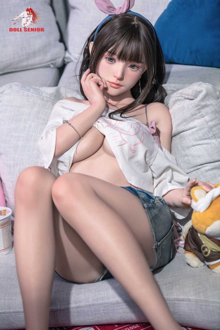148cm 4ft10 D-Cup Silicone Sex Doll Head #Miye C (1)
