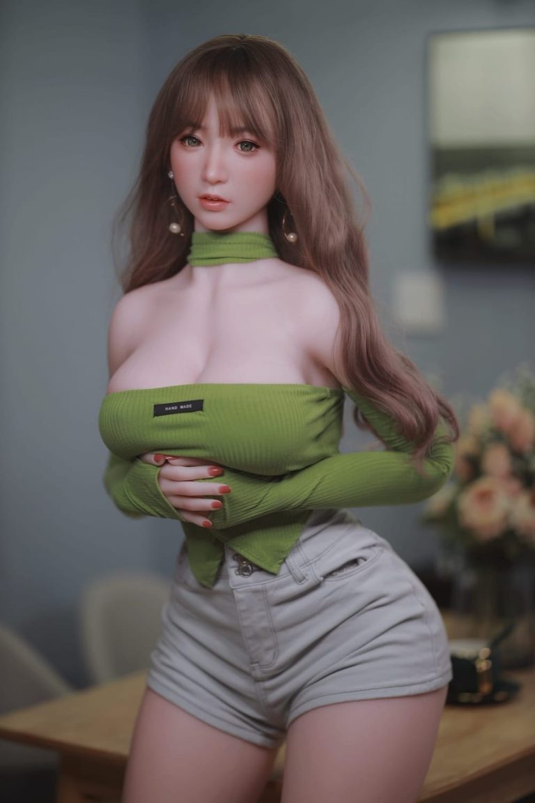 157cm 5ft2 E-Cup Silicone Sex Doll Head #Naixue (1)