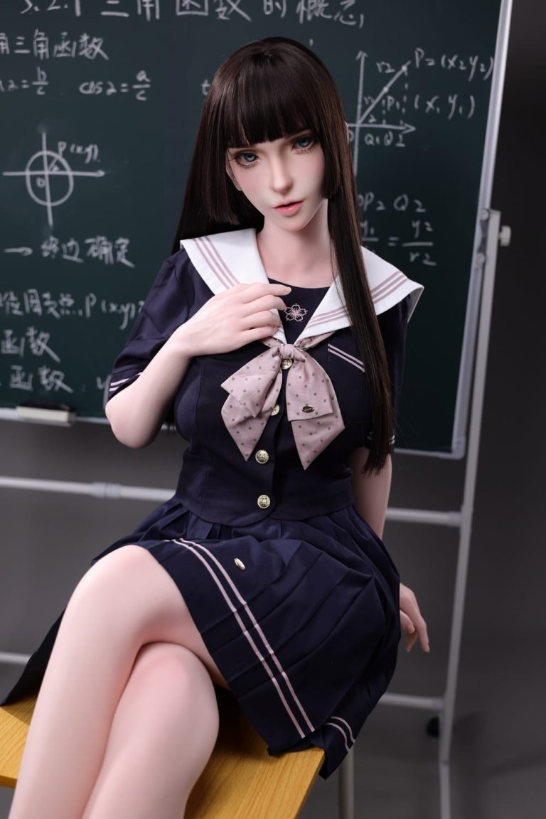 157cm 5ft2 E-Cup Silicone Sex Doll Head #Rinko (1)