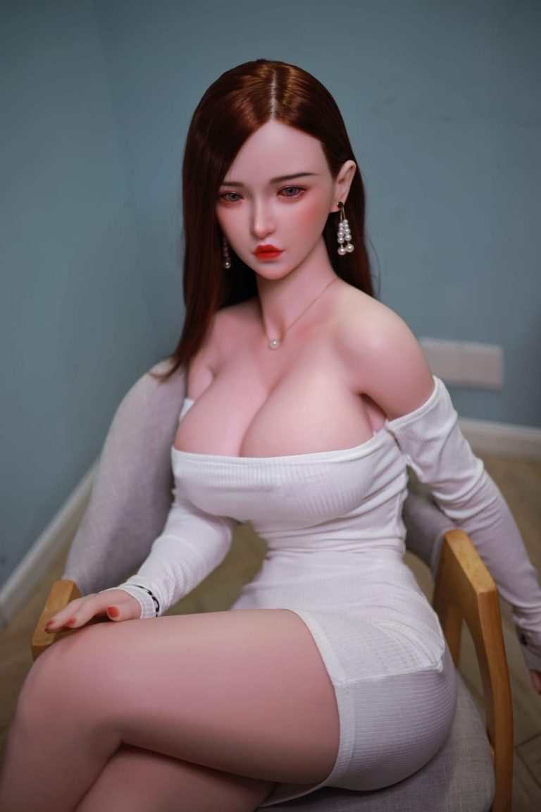 161cm 5ft3 F-Cup Silicone Sex Doll Head #Miley (1)