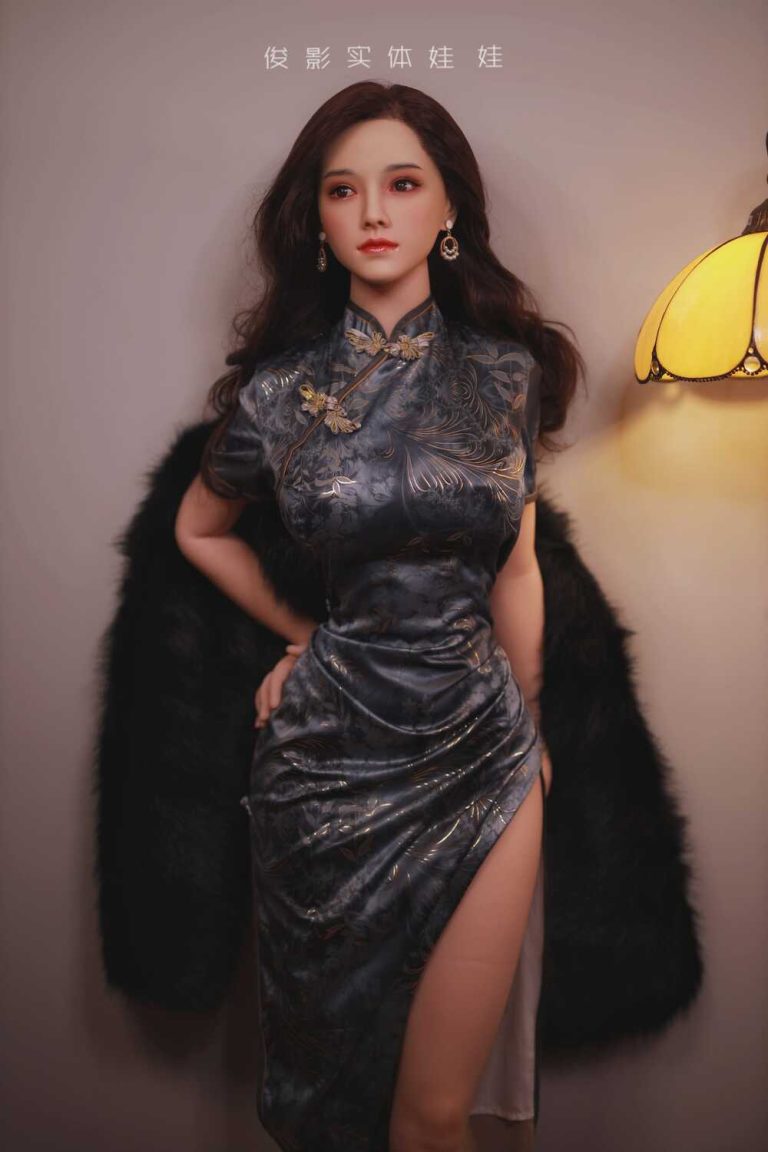 161cm 5ft3 F-Cup Silicone Sex Doll Head #Xianglan (1)