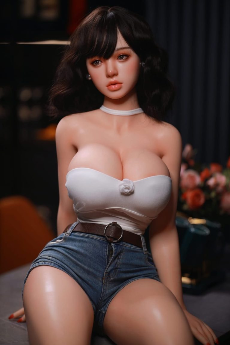 161cm 5ft3 F-Cup Silicone Sex Doll Head #Yarn (1)