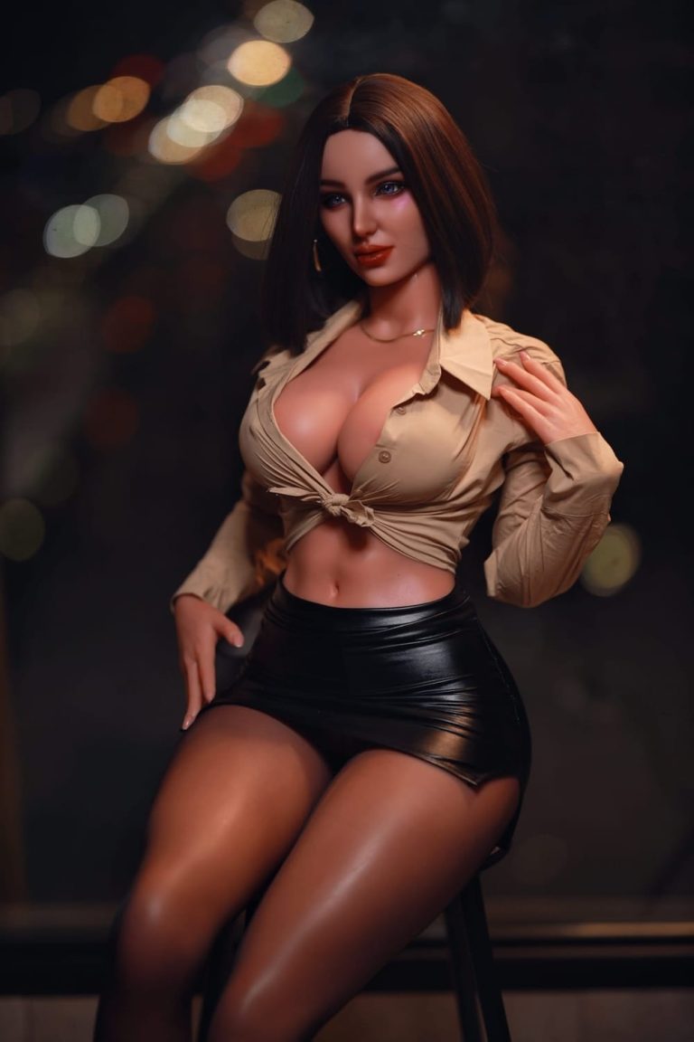 163cm 5ft4 E-Cup Silicone Sex Doll Head #Ivy (1)