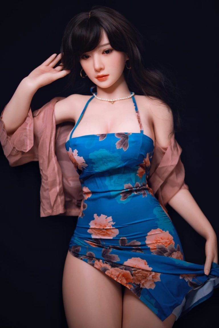 163cm 5ft4 E-Cup Silicone Sex Doll Head #Meiyu (1)