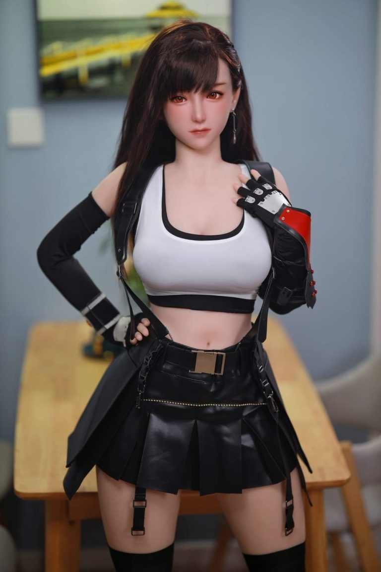 163cm 5ft4 E-Cup Silicone Sex Doll Head #Tifa (1)