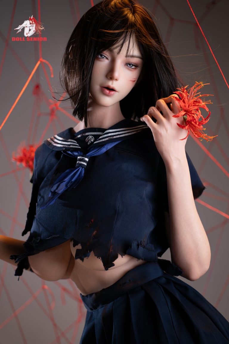 175cm 5ft9 G-Cup Real Skin Texture Silicone Sex Doll Head #Capricorn B (1)
