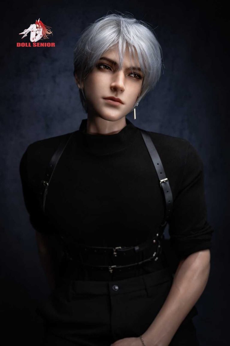 185cm 6ft1 Male Real Skin Texture Silicone Sex Doll Head #Baijin (1)