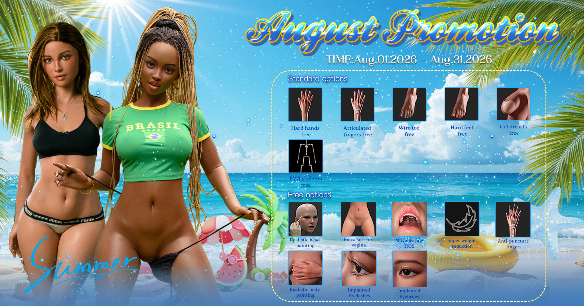Lusandy Doll August Promo
