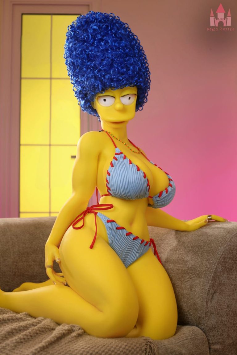 147cm 4ft10 K-Cup Silicone Sex Doll Marge (1)