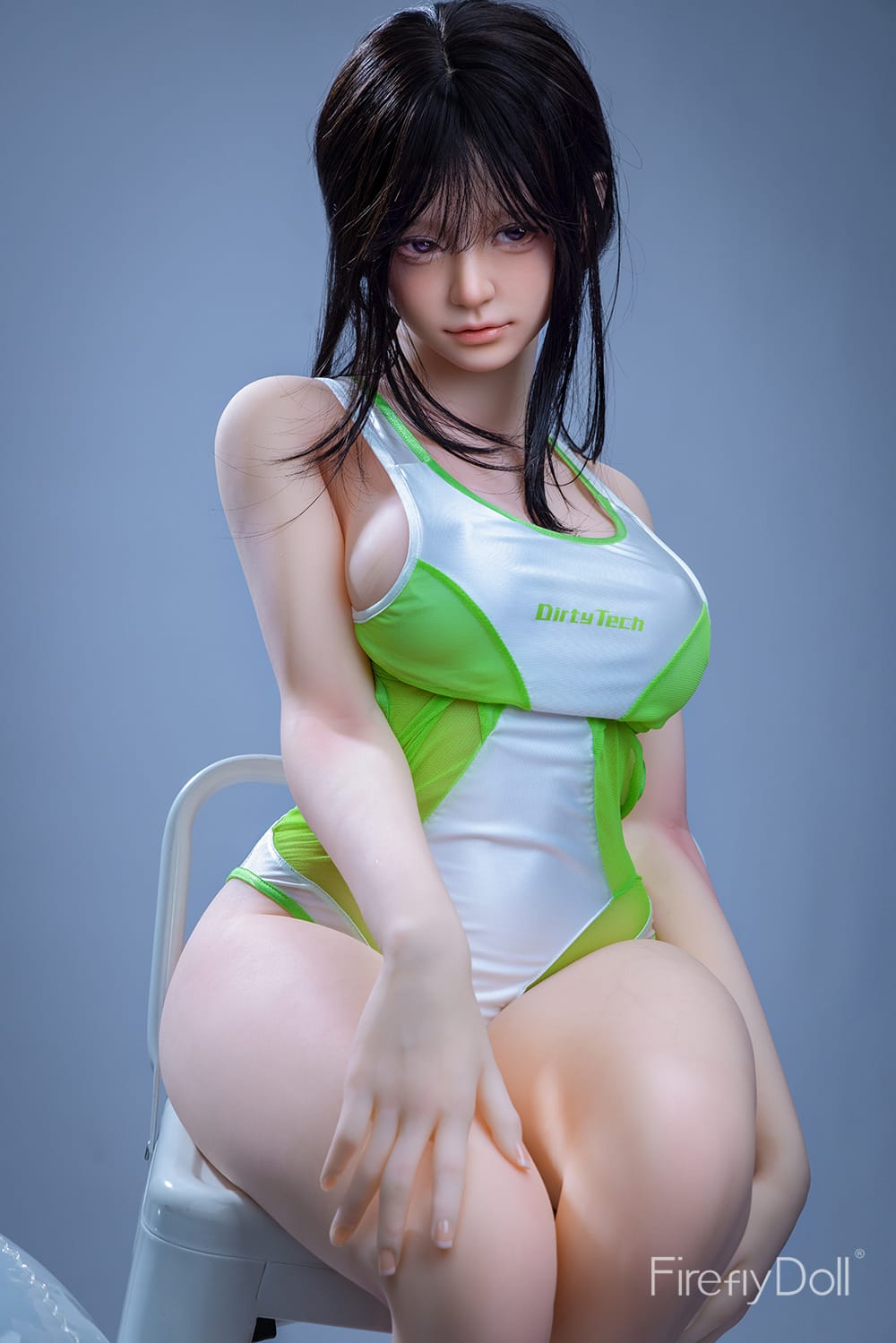 158cm/5ft2 E-Cup Hybrid Sex Doll Jiuchuan, Head #C009 (ROS) - Image 6