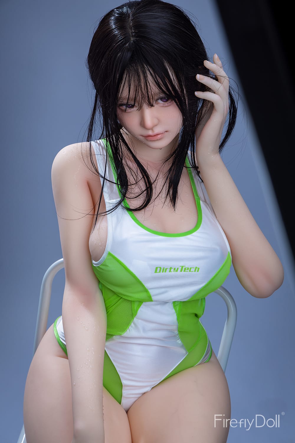 158cm/5ft2 E-Cup Hybrid Sex Doll Jiuchuan, Head #C009 (ROS) - Image 7