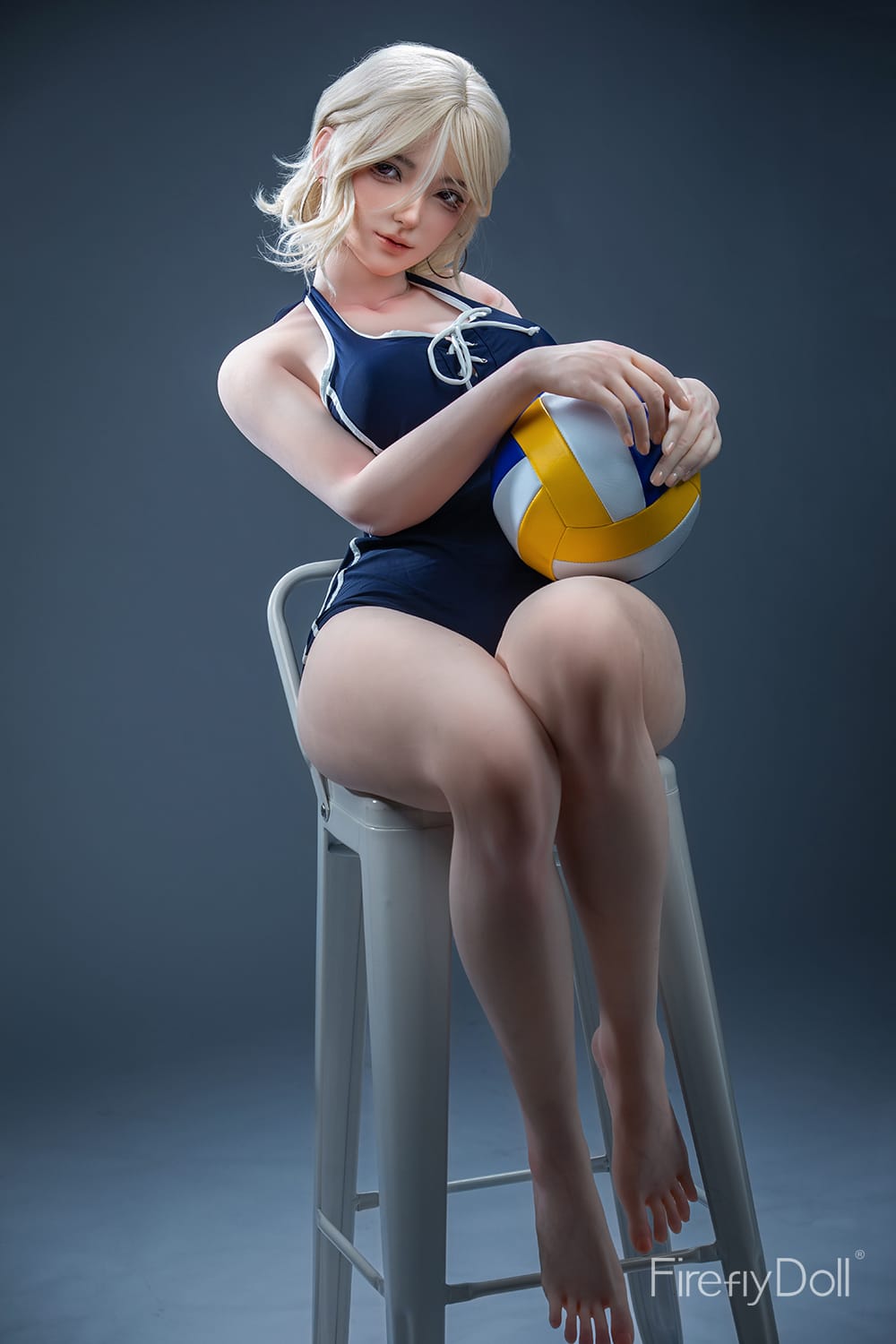 159cm/5ft3 E-Cup Hybrid Sex Doll Linglong, Head #C012 (ROS) - Image 10